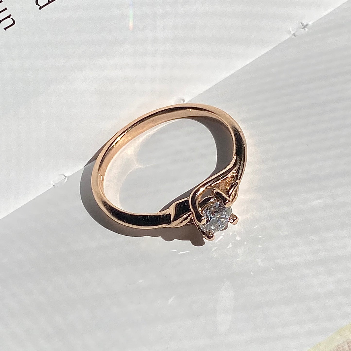 Sage engagement ring