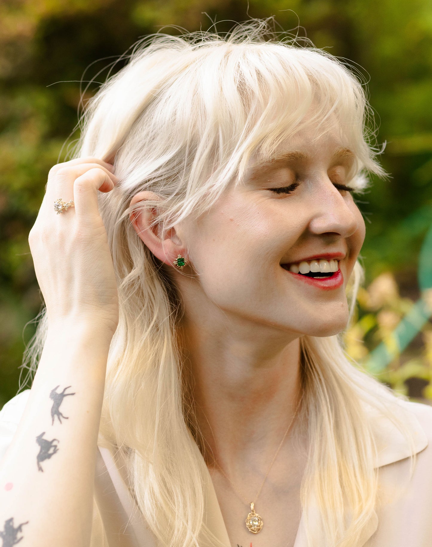 Forest Goddess earrings