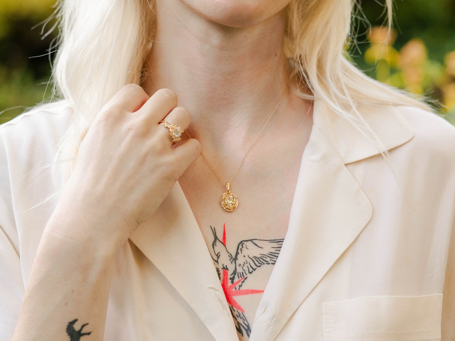 Forest Goddess ring