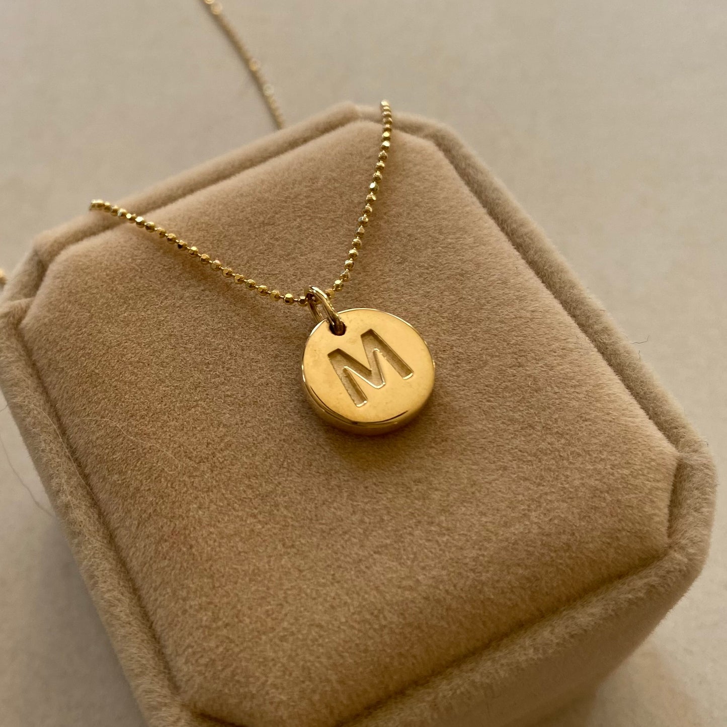 Timeless 14K Gold Initial Charm
