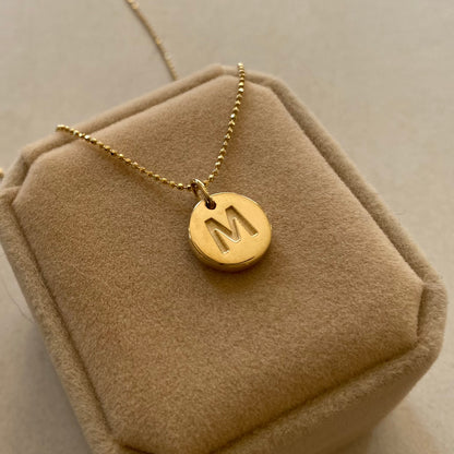 Timeless 14K Gold Initial Charm