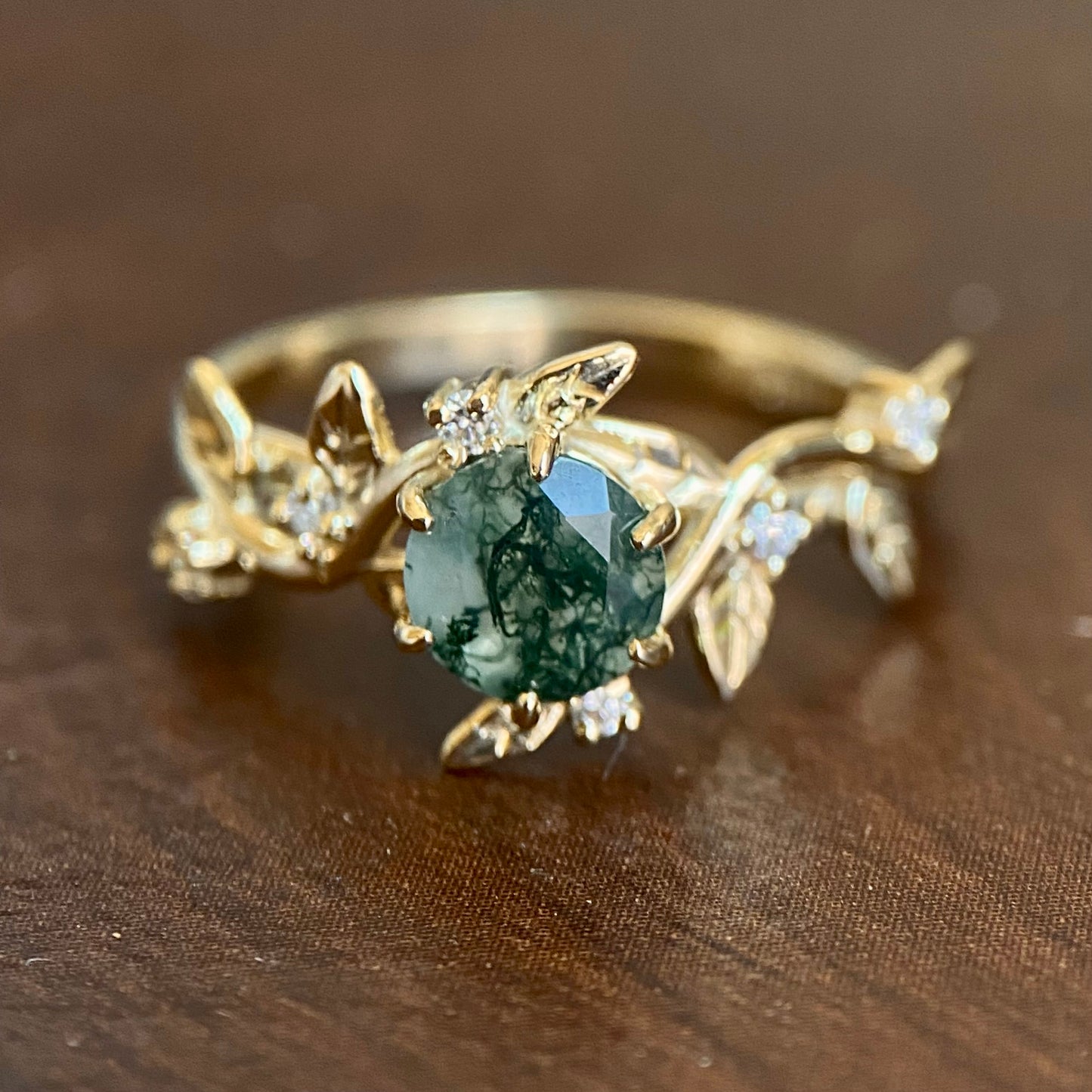 Forest goddess ring