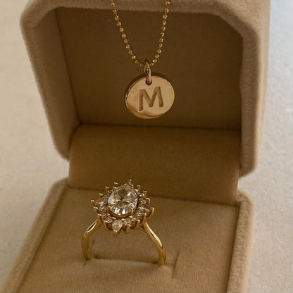 Timeless 14K Gold Initial Charm