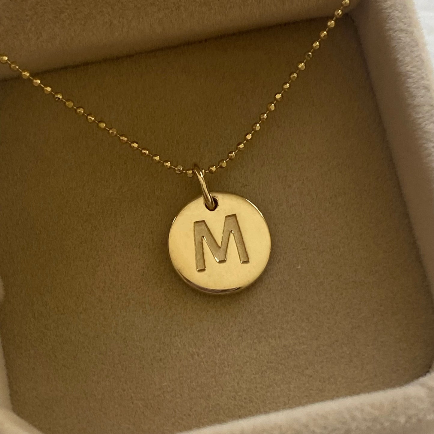 Timeless 14K Gold Initial Charm