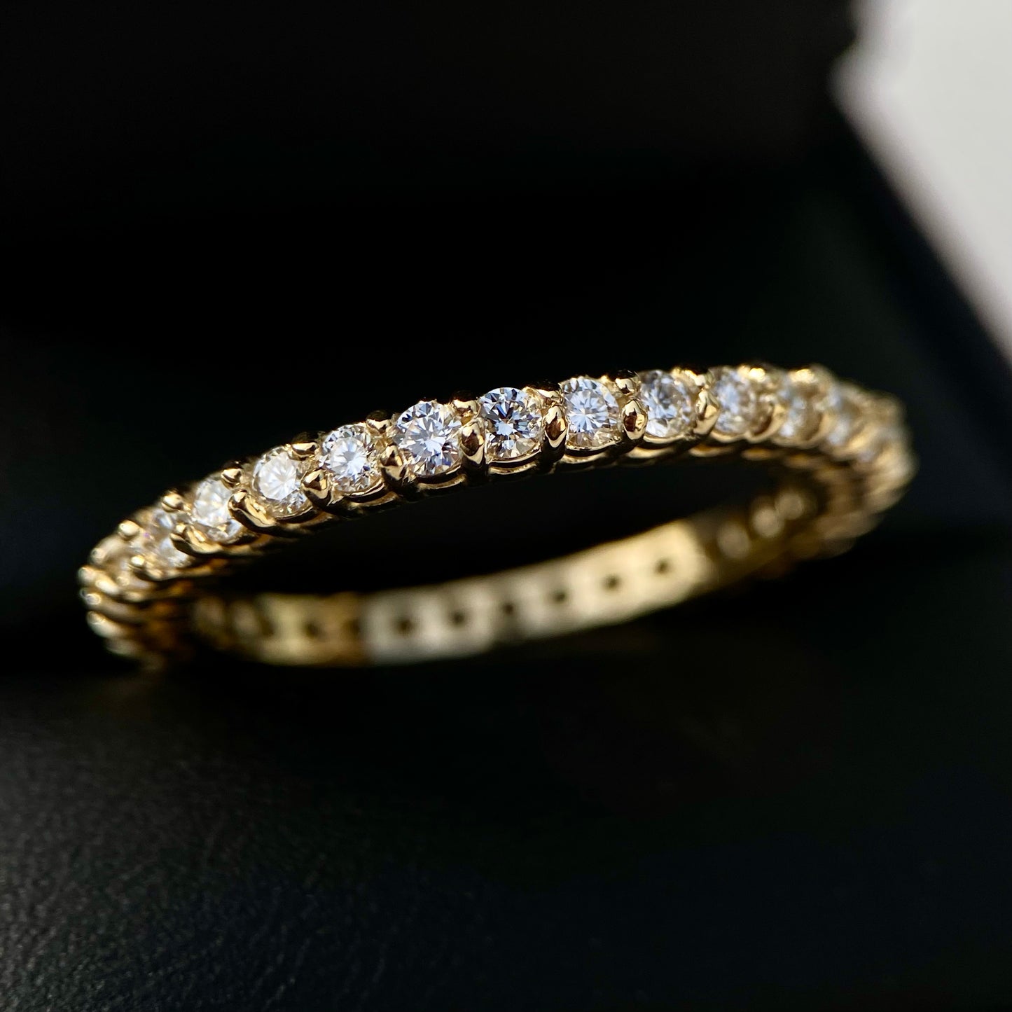 2 mm diamond eternity band