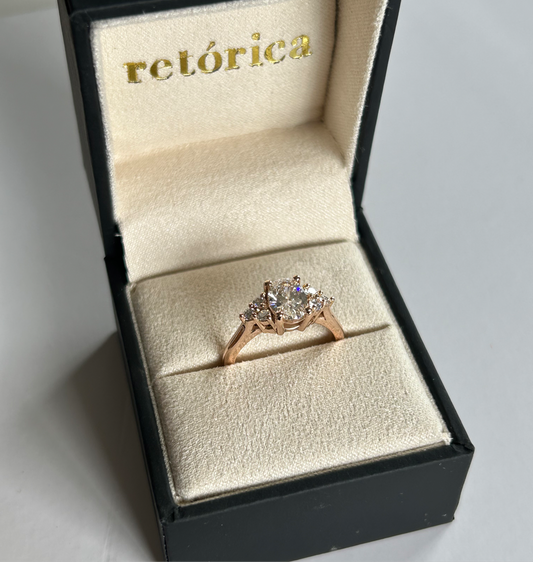 Calathea engagement ring
