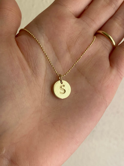 Timeless 14K Gold Initial Charm