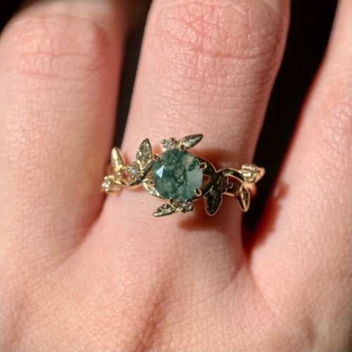 Forest goddess ring