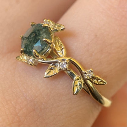 Forest goddess ring